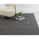 Umea 120 X 96 inch Black Indoor Hand-Woven Rug, Hand-Woven